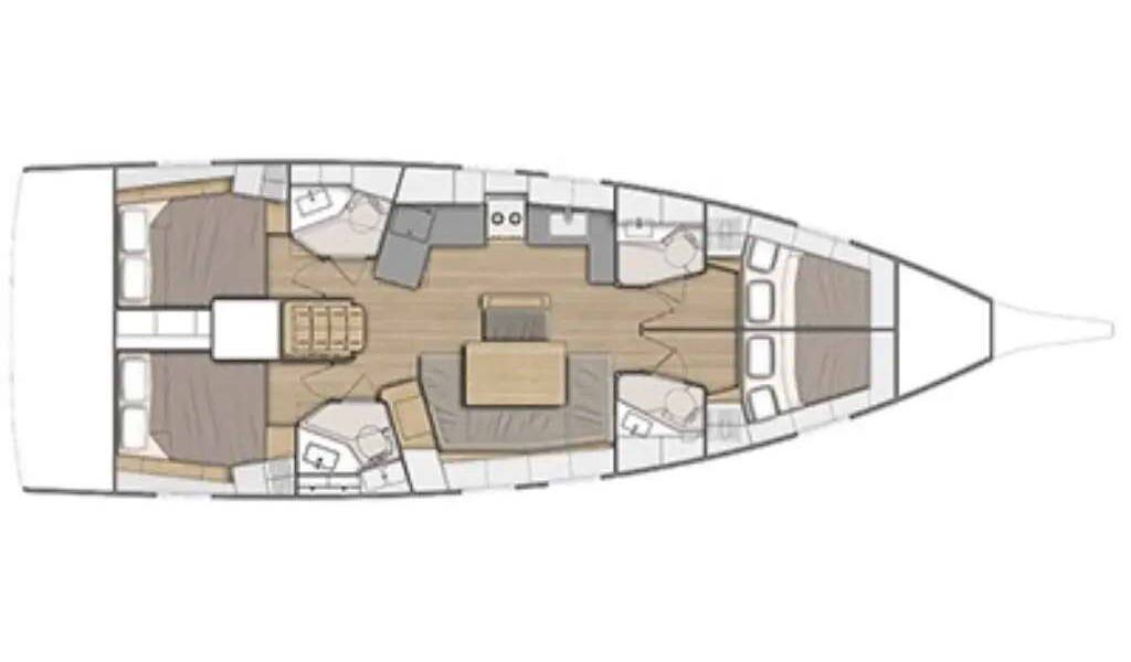 Sailing yacht Oceanis 46.1 ECONOMY