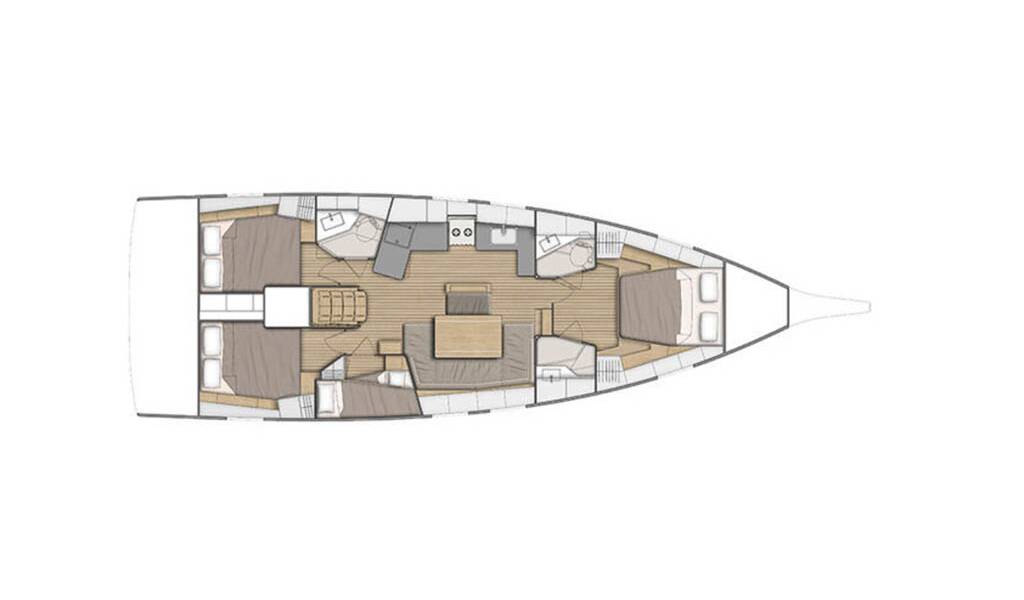 Sailing yacht Oceanis 46.1 New Life