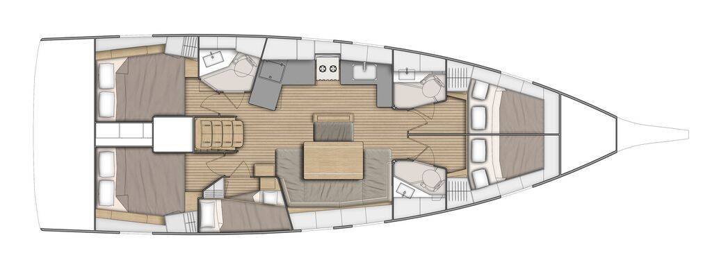 Sailing yacht Oceanis 46.1 Dream