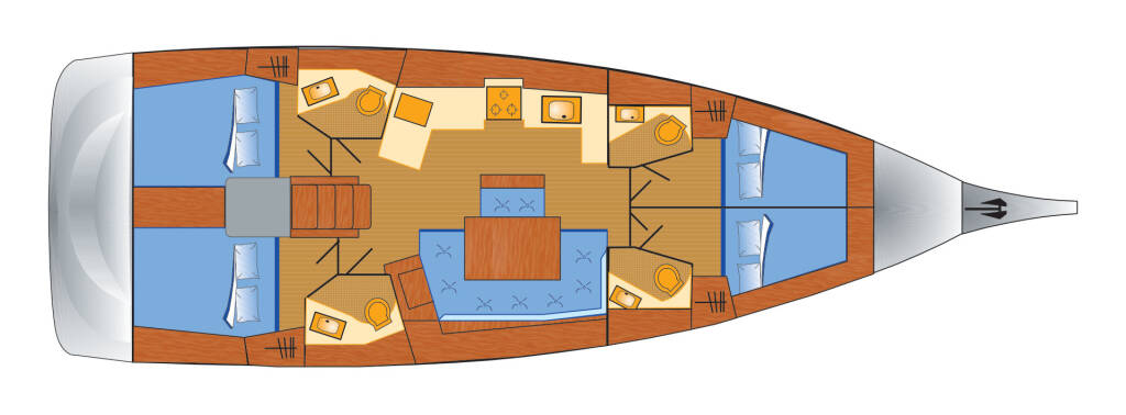 Sailing yacht Oceanis 46.1 Sophia