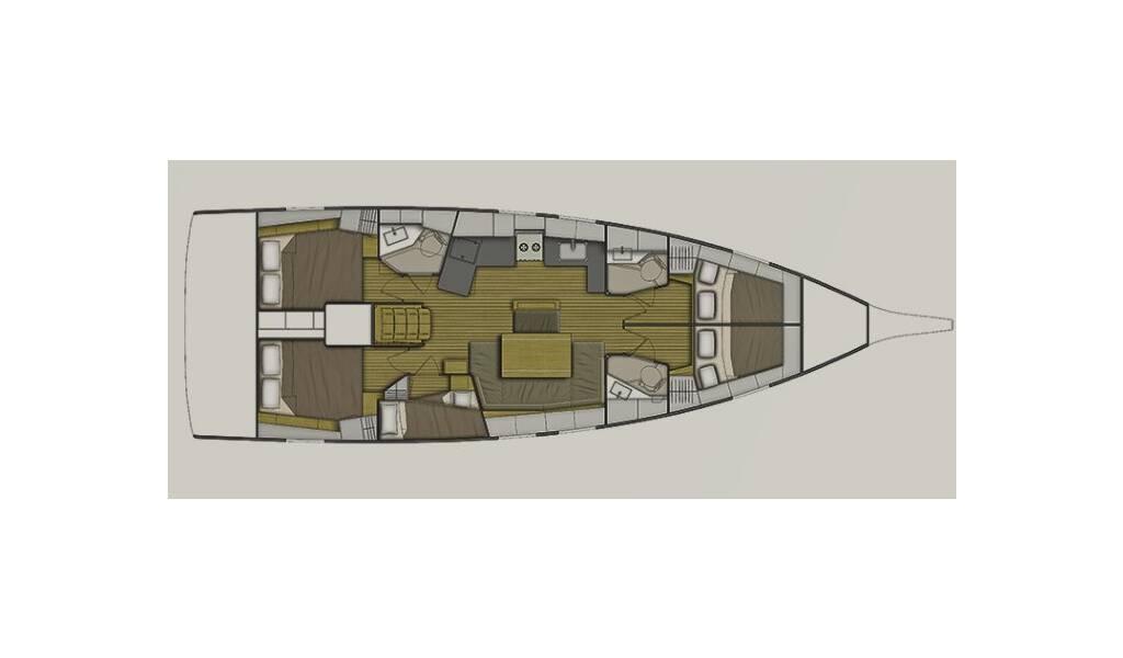 Sailing yacht Oceanis 46.1 Bar Bar