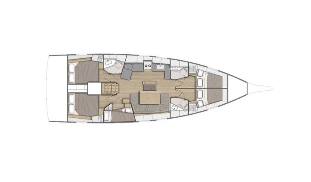 Sailing yacht Oceanis 46.1 Ostria