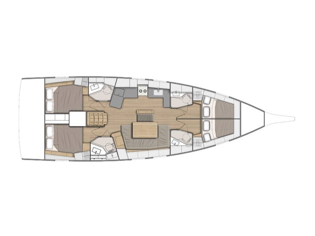 Sailing yacht Oceanis 46.1 WEST