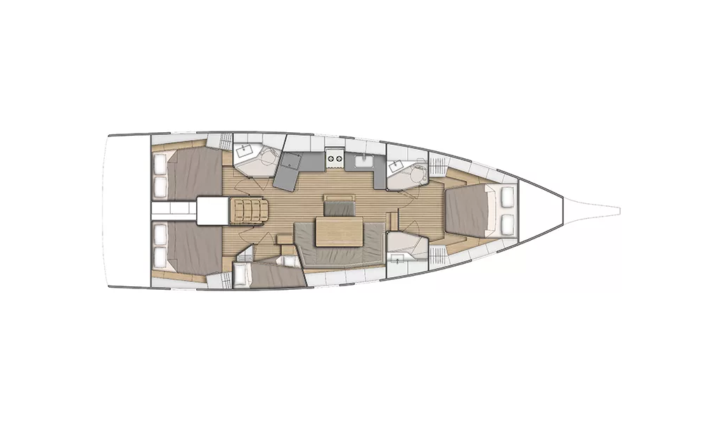 Sailing yacht Oceanis 46.1 Zeppelin