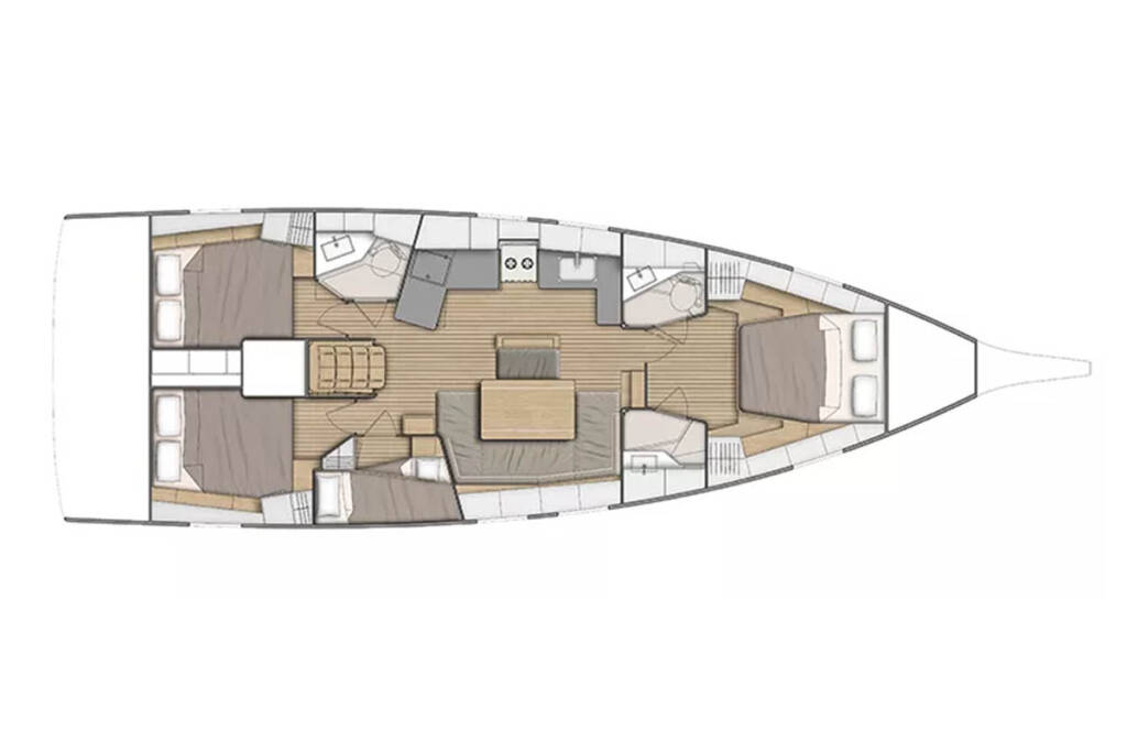 Segelyachten Oceanis 46.1 Rewi