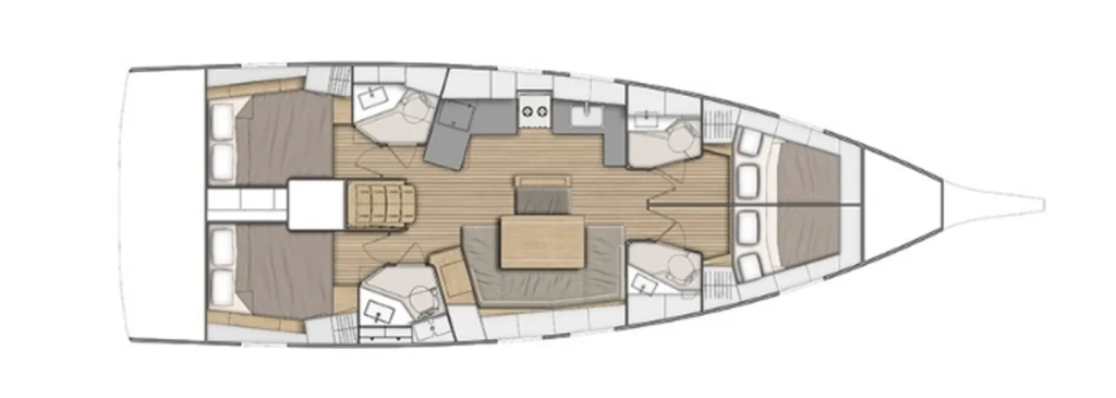 Segelyachten Oceanis 46.1 Glykeria