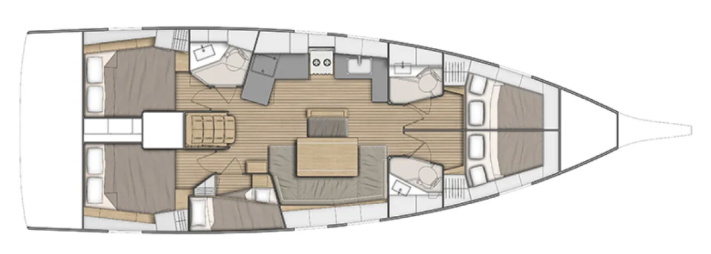 Segelyachten Oceanis 46.1 Layla