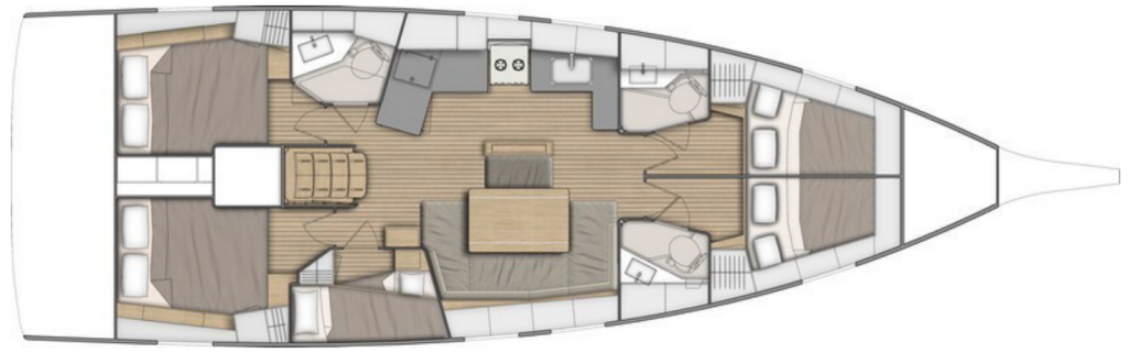 Segelyachten Oceanis 46.1 Tria