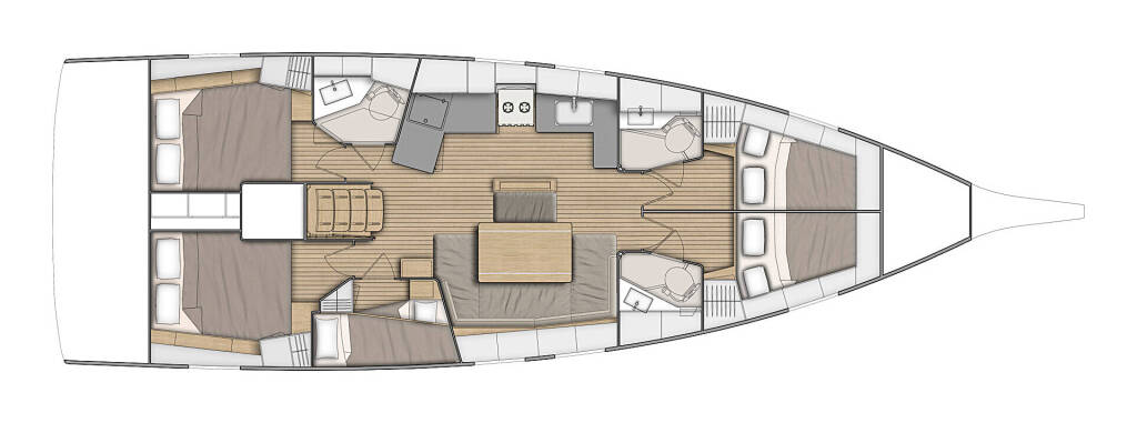 Sailing yacht Oceanis 46.1 Paula