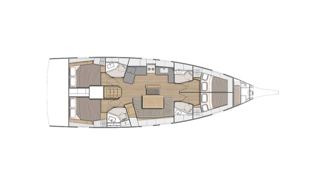 Segelyachten Oceanis 46.1 Esperanza