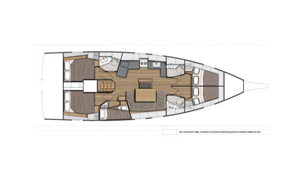 Segelyachten Oceanis 46.1 Loco Amor 443/2024