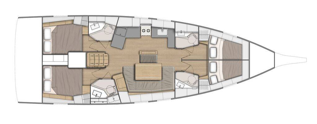 Sailing yacht Oceanis 46.1 Almyra