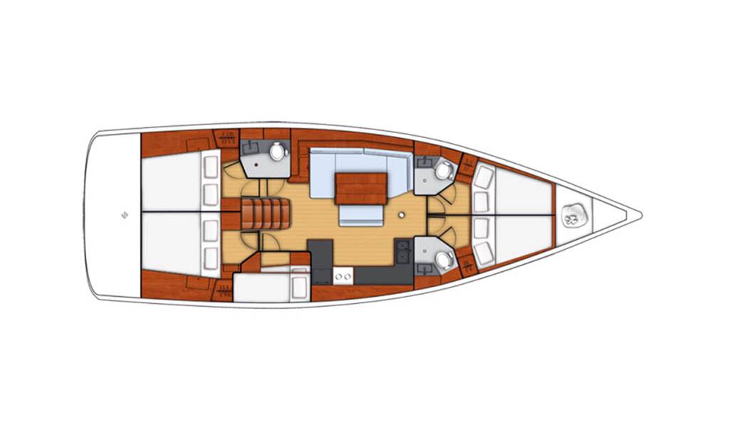 Segelyachten Oceanis 48 Svartklubben-Östhammar 