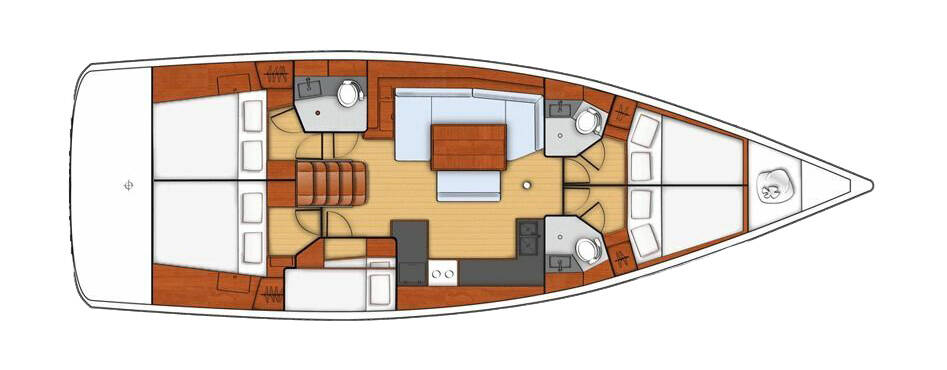 Sailing yacht Oceanis 48 Jimmy's