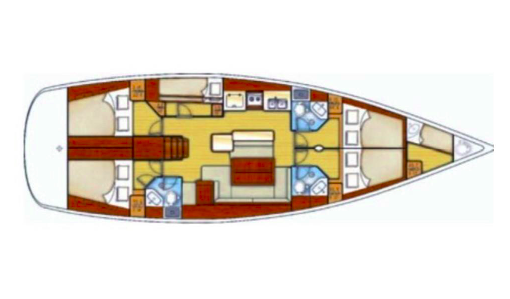 Segelyachten Oceanis 50 Family Free Spirit