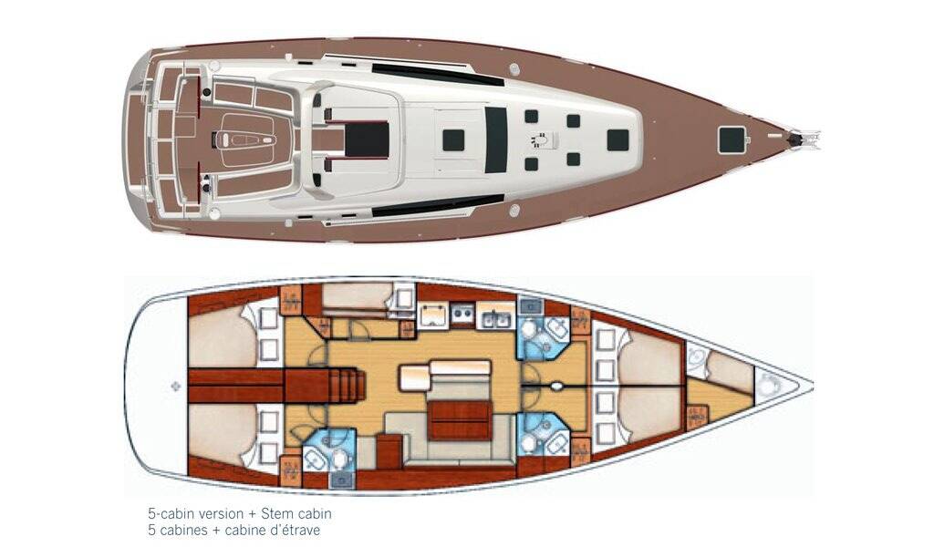 Segelyachten Oceanis 50 Family Ornella