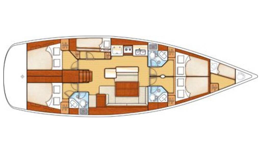 Sailing yacht Oceanis 50 Family Copa Brasil