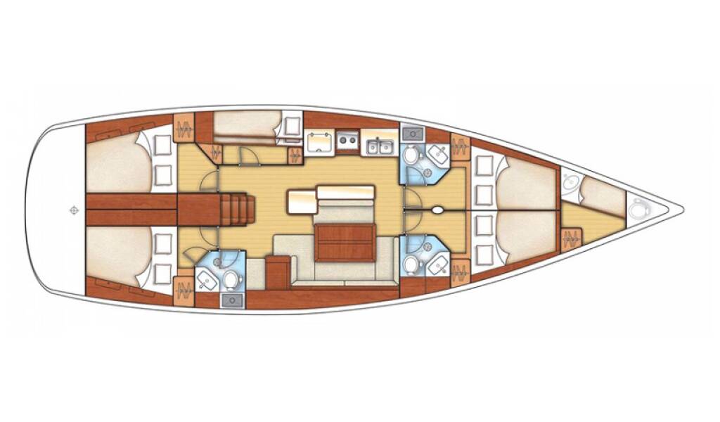 Sailing yacht Oceanis 50 Thano