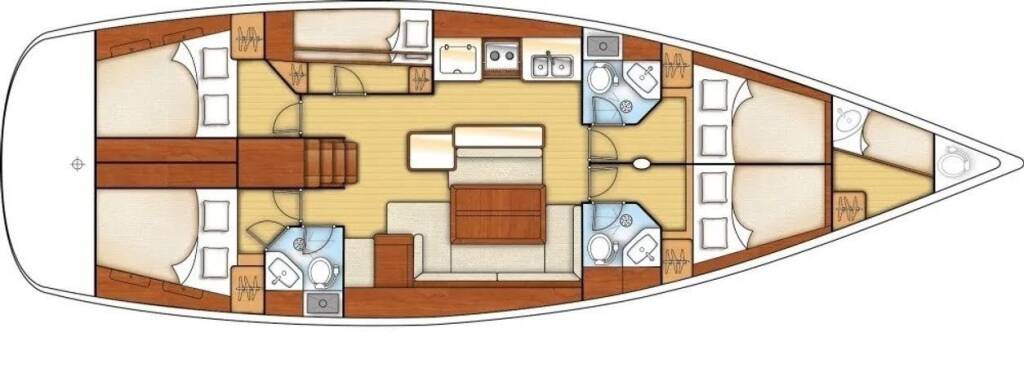 Sailing yacht Oceanis 50 Seladon II