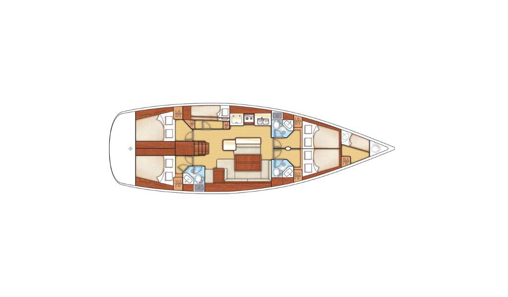Segelyachten Oceanis 50 Vanessa M