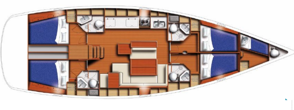 Sailing yacht Oceanis 50 Vanessa M