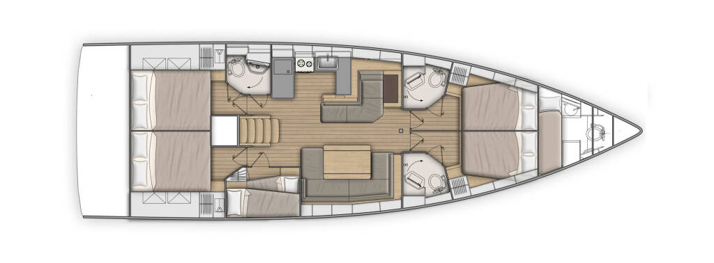 Segelyachten Oceanis 51.1 Babakita