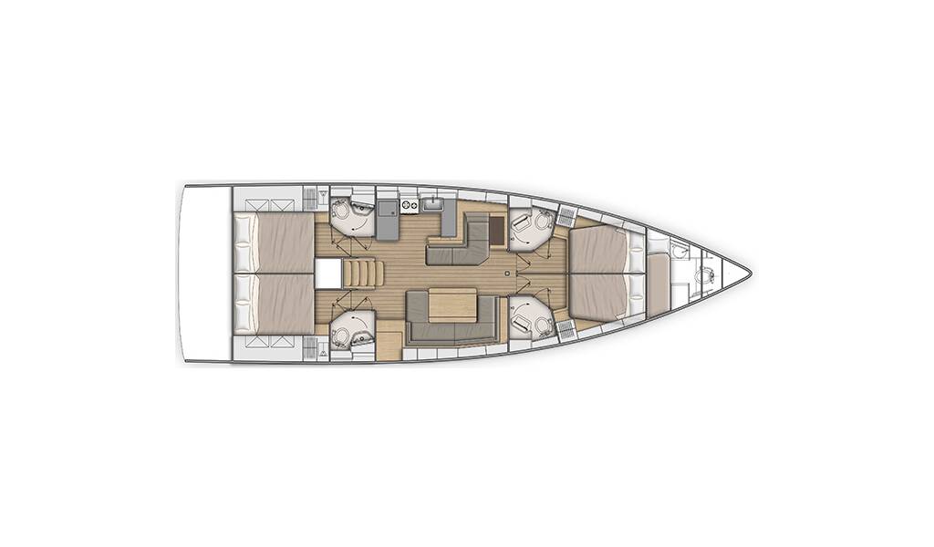 Segelyachten Oceanis 51.1 Nireas