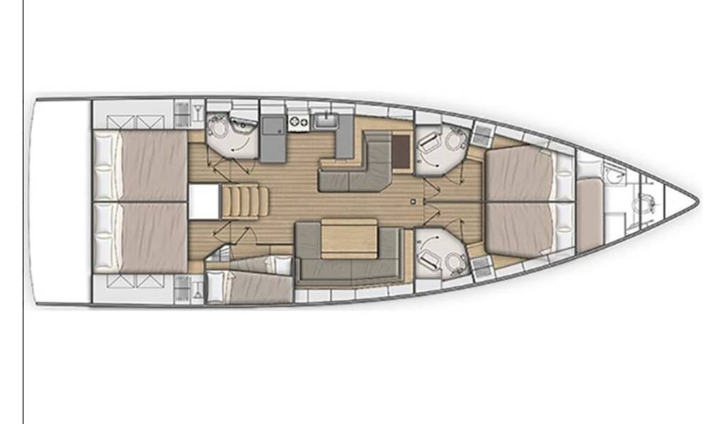 Segelyachten Oceanis 51.1 Infinity