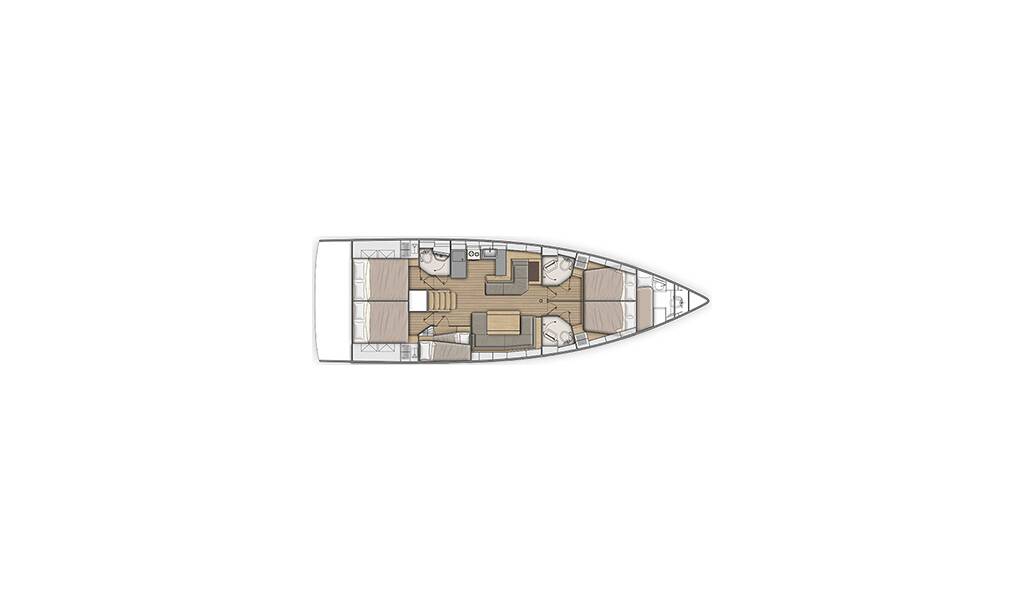 Sailing yacht Oceanis 51.1 Nagia