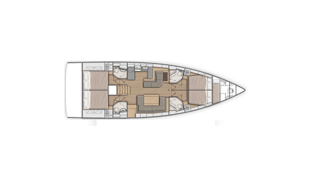 Sailing yacht Oceanis 51.1 Ultra Spirit