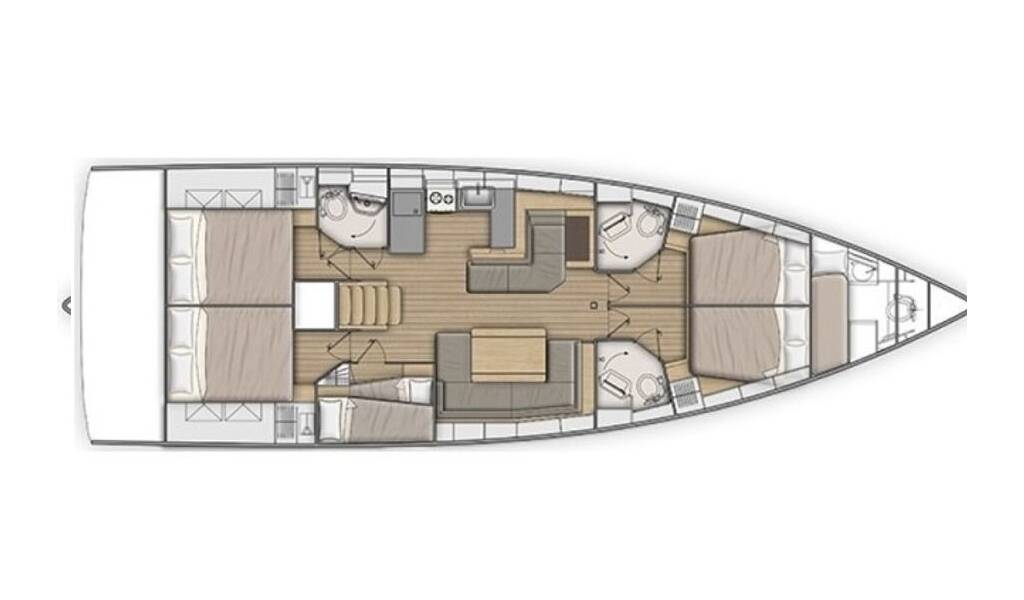 Segelyachten Oceanis 51.1 Olga