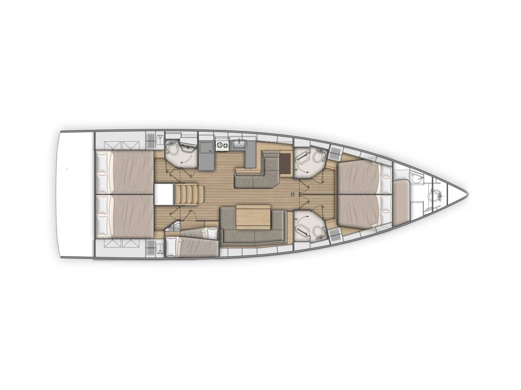 Segelyachten Oceanis 51.1 Eli