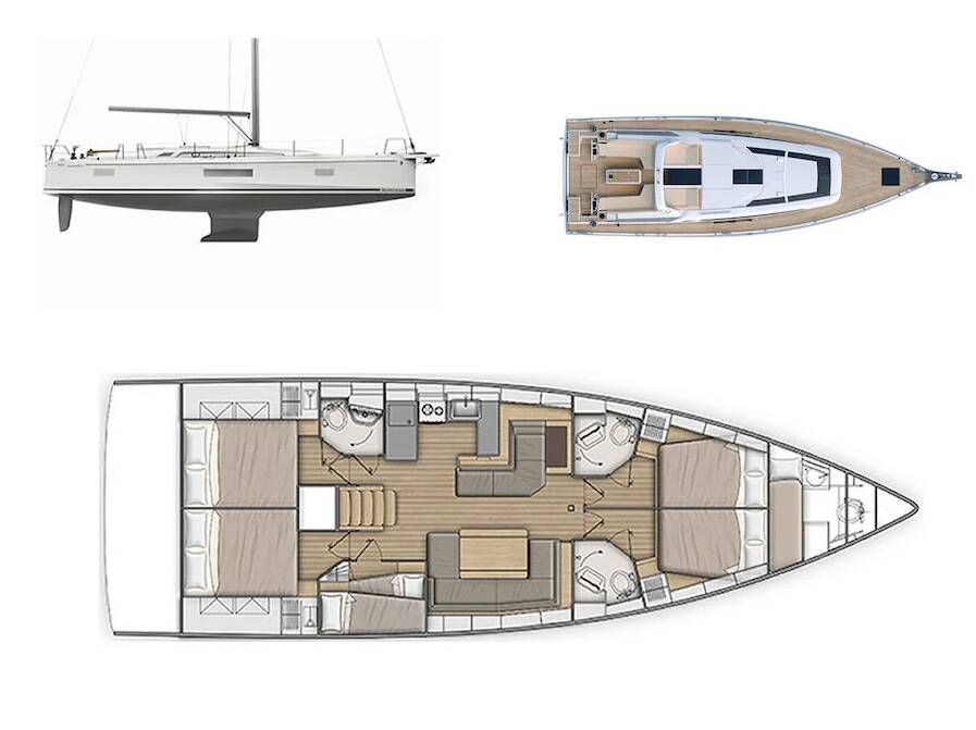 Segelyachten Oceanis 51.1 Promitheas