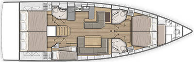 Sailing yacht Oceanis 51.1 CLASS