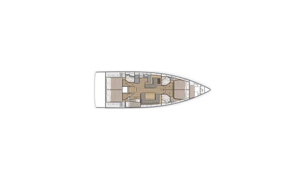 Sailing yacht Oceanis 51.1 Antonios