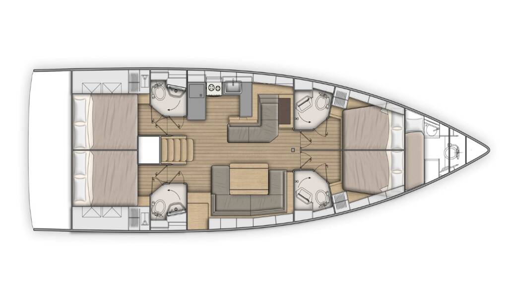 Segelyachten Oceanis 51.1 Aeolian Muse