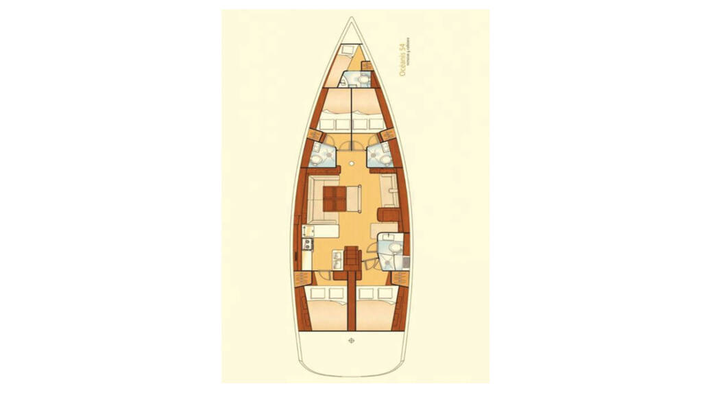 Segelyachten Oceanis 54 Alex