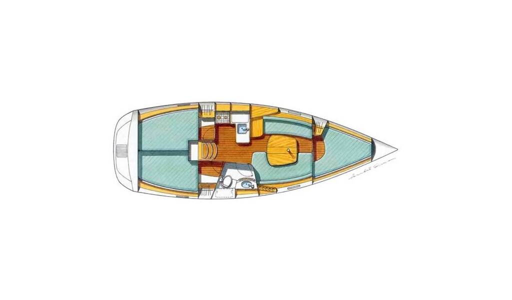 Segelyachten Oceanis Clipper 331 Rocinante