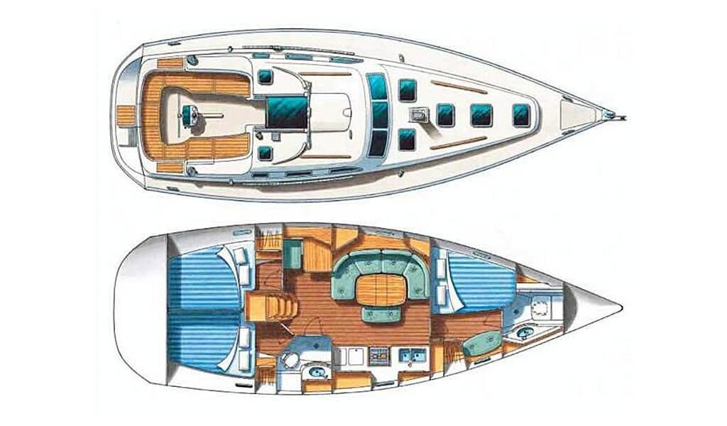 Segelyachten Oceanis Clipper 393 Crete
