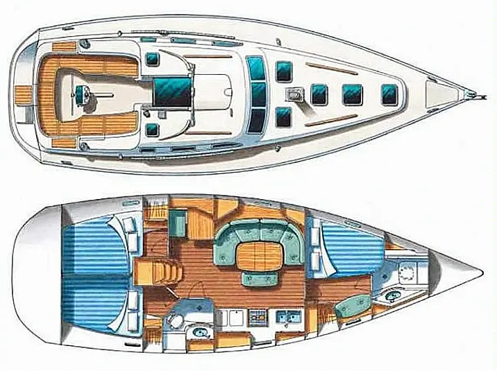 Segelyachten Oceanis Clipper 393 Crete