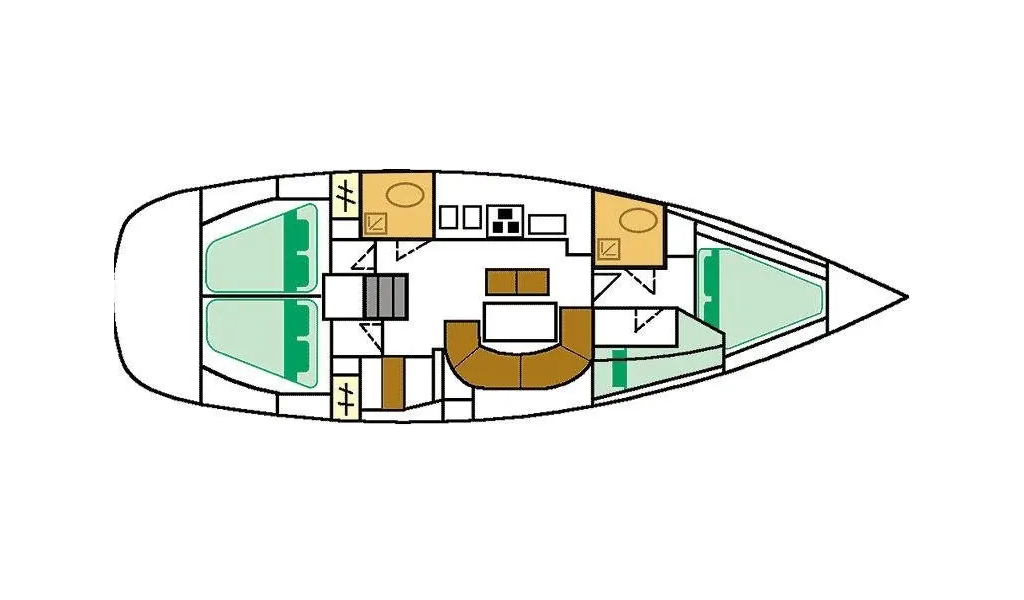 Segelyachten Oceanis Clipper 411 Erika