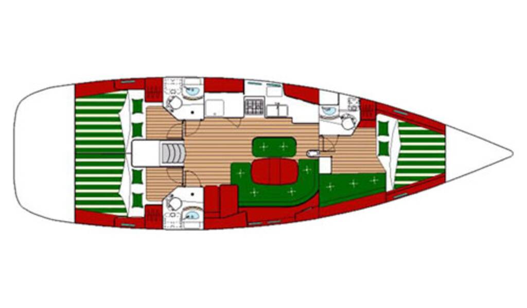 Segelyachten Oceanis Clipper 423 Derin