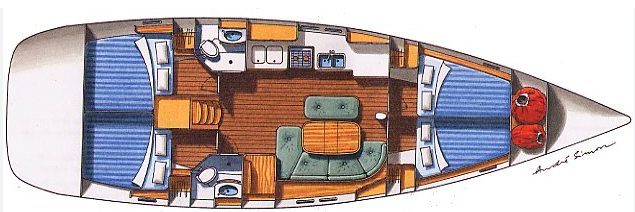 Segelyachten Oceanis Clipper 473 Chrysa M