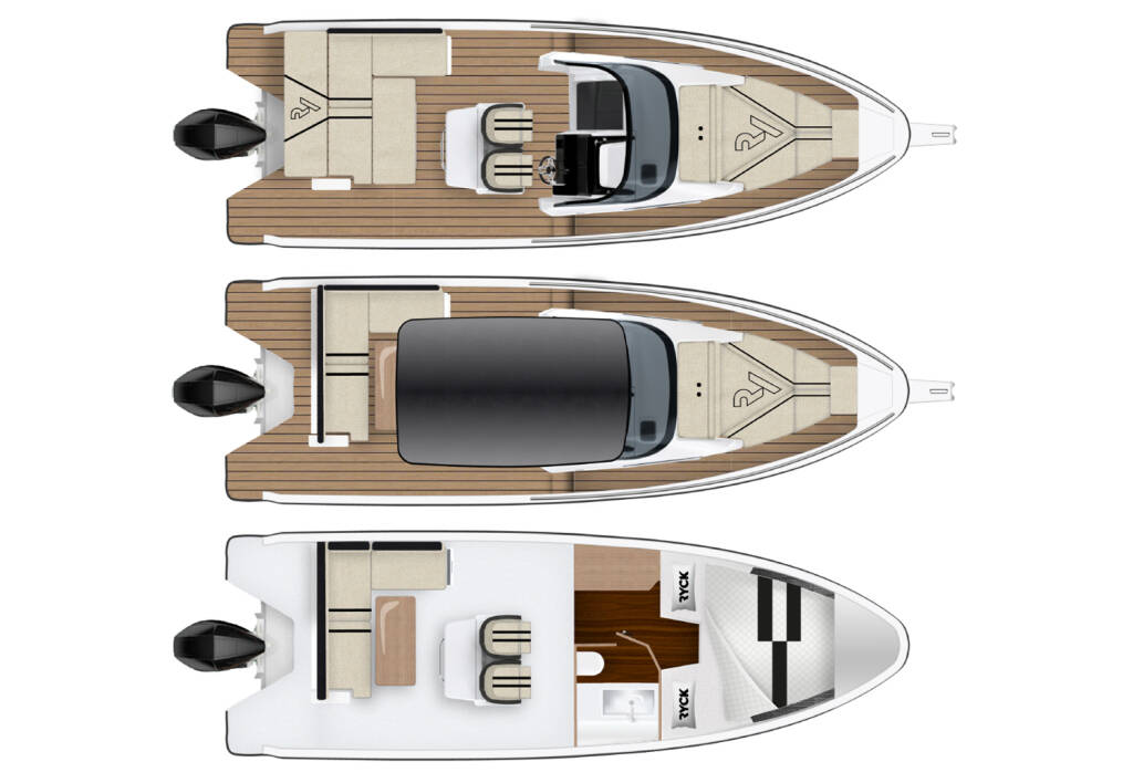 Motor boat Ryck 280 Trick