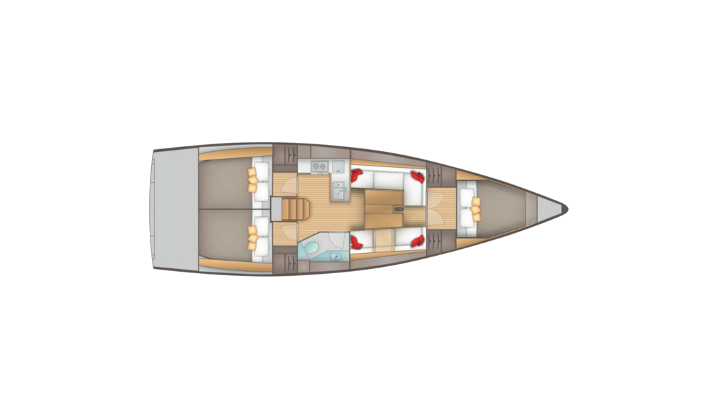 Sailing yacht Salona 380 Navis Celere