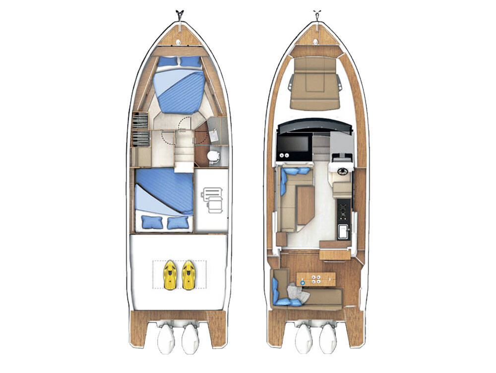 Motor boat Sealine C335V Stormi