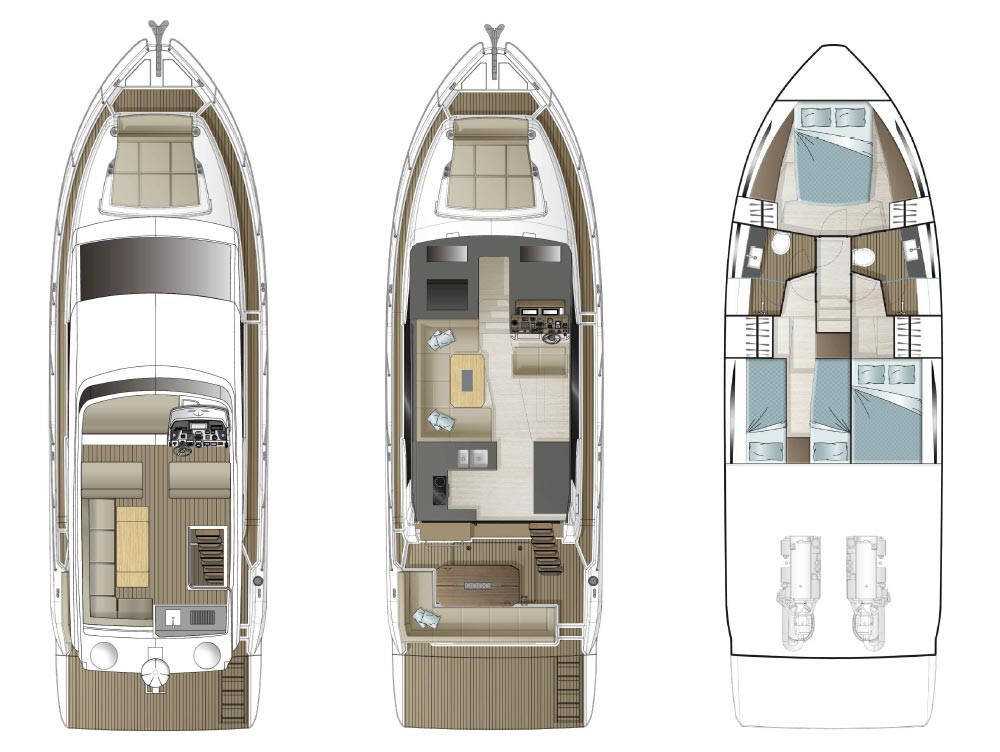 Motor yacht Sealine F430 Grace II