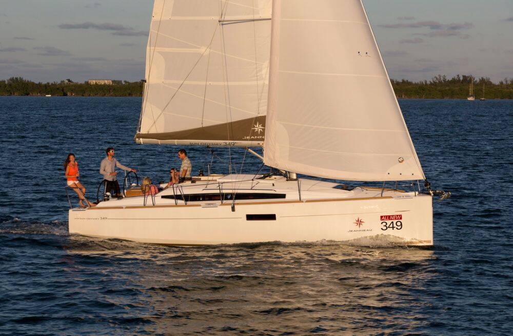 Sailing yacht Sun Odyssey 349 Papatheo