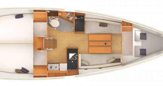 Segelyachten Sun Odyssey 349 DNA