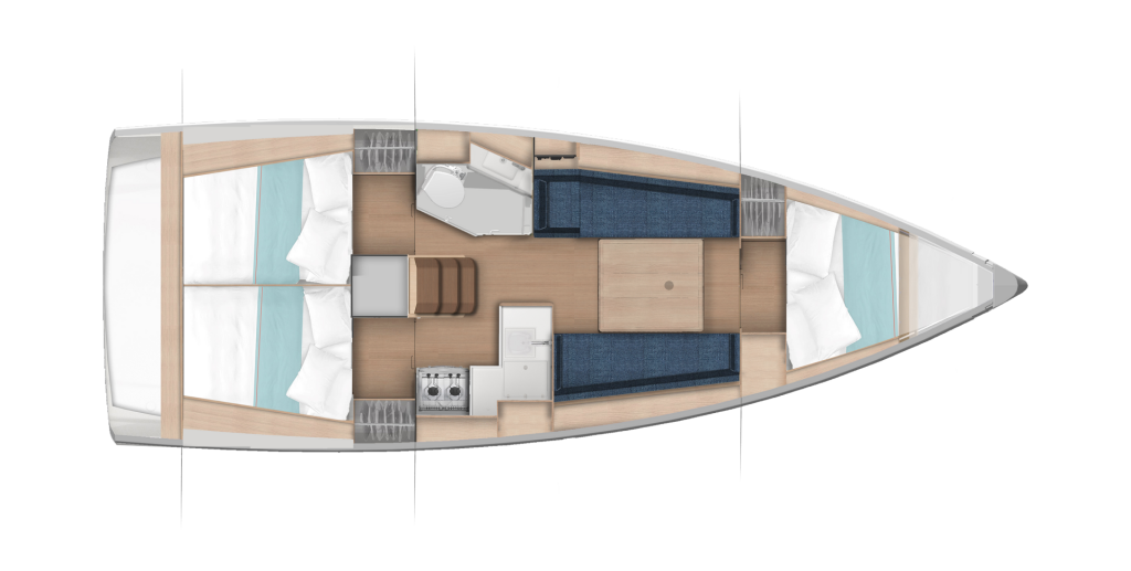 Sailing yacht Sun Odyssey 350 Star Kiss